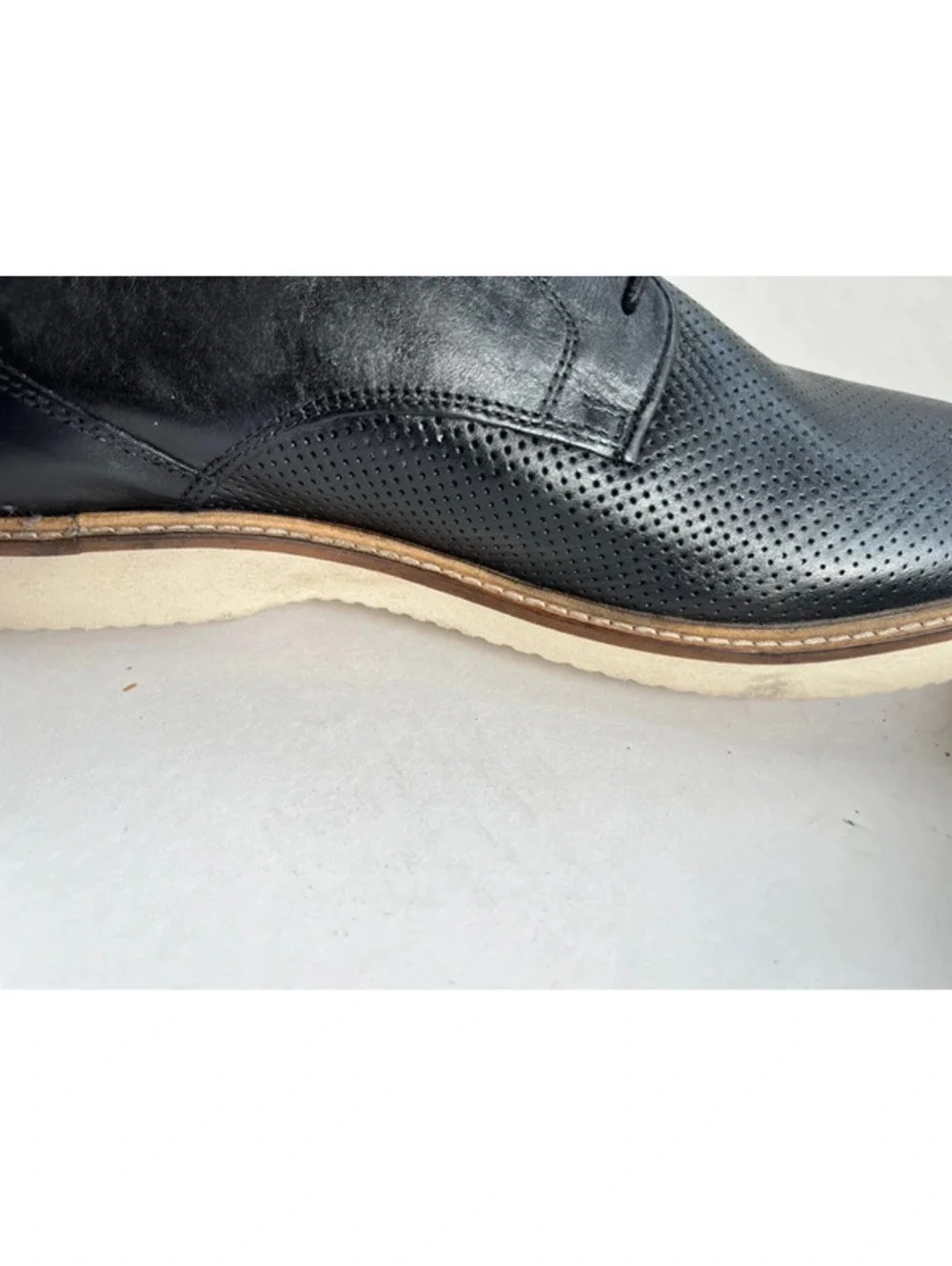 Steven Madden Mens Oxford Style Dress Shoes Lace Up Size 11 Black